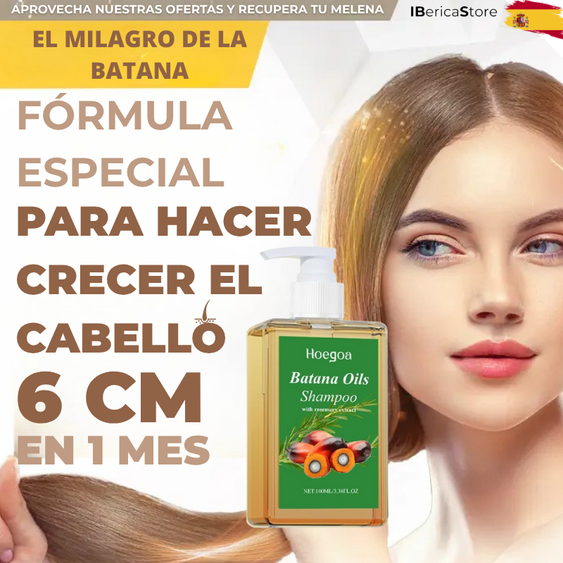 Champú de Batana – Formula Especial para Crecimiento y Nutrición del Cabello