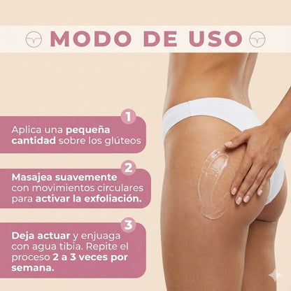 DermaClear - Gel de Glúteos 2 en 1: Anti-Foliculitis y Efecto Aclarante