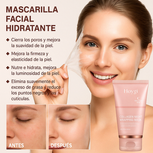 HOYGI Mascarilla facial de colágeno
