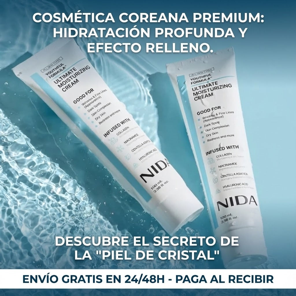 Crema NIDA – Hidratación y Suavidad desde la Primera Aplicación