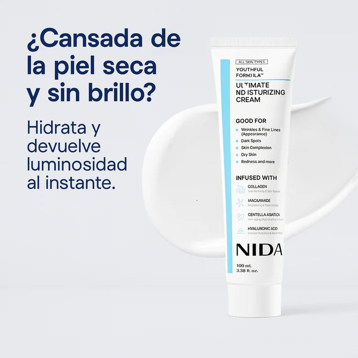 Crema NIDA – Hidratación y Suavidad desde la Primera Aplicación