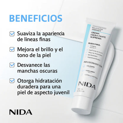 Crema NIDA – Hidratación y Suavidad desde la Primera Aplicación