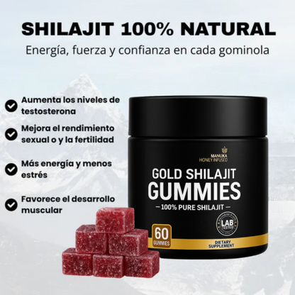 Gomitas de Shilajit Gold